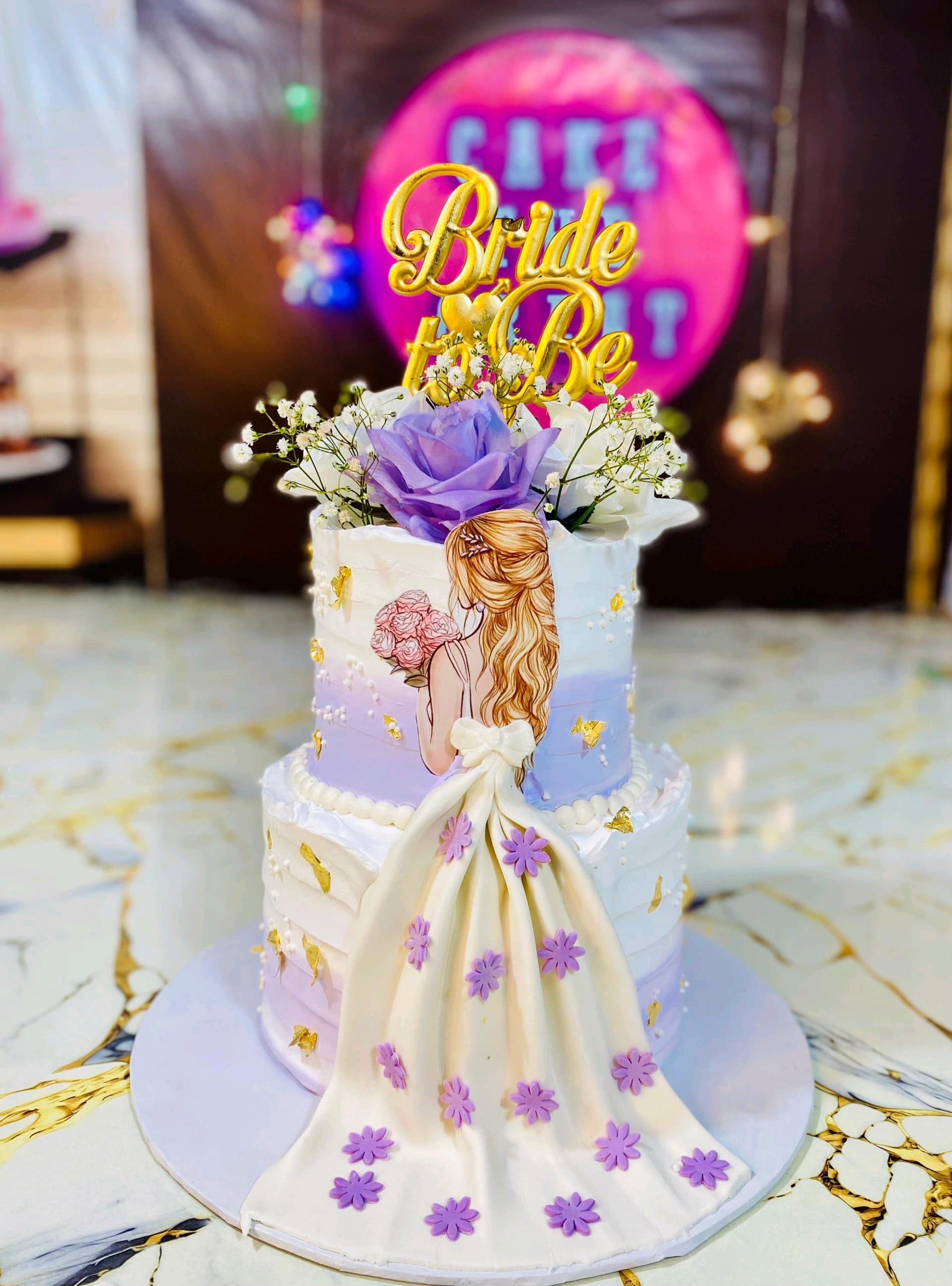 Bride To Be Cake